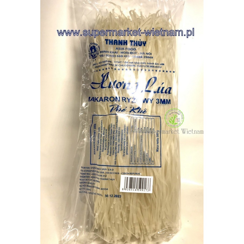 Makaron ryżowy 3mm pho dai Thanh Thuy 500g*40