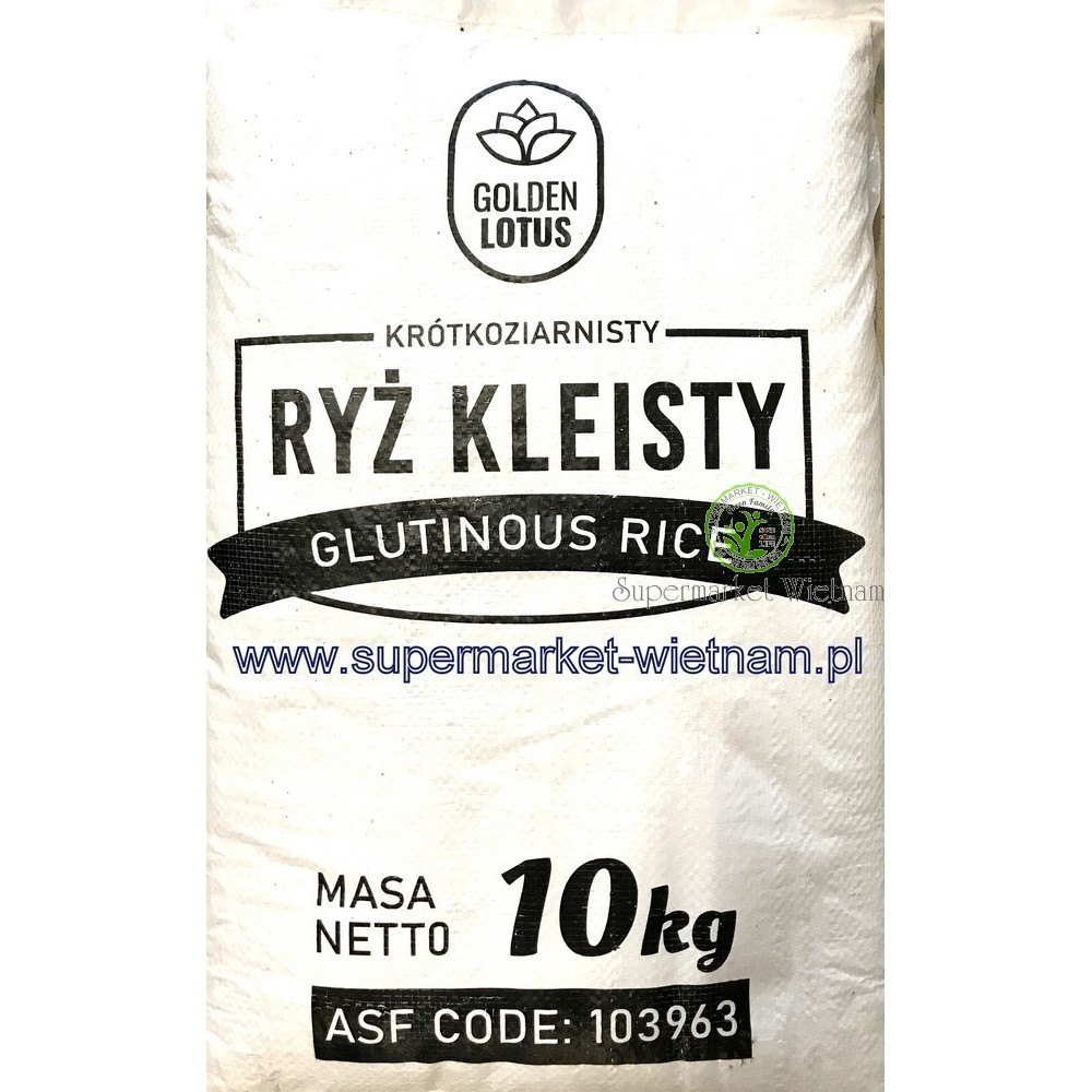 Ryż kleisty glutinous krótkoziarnisty GOLDEN LOTUS gao nep 10kg