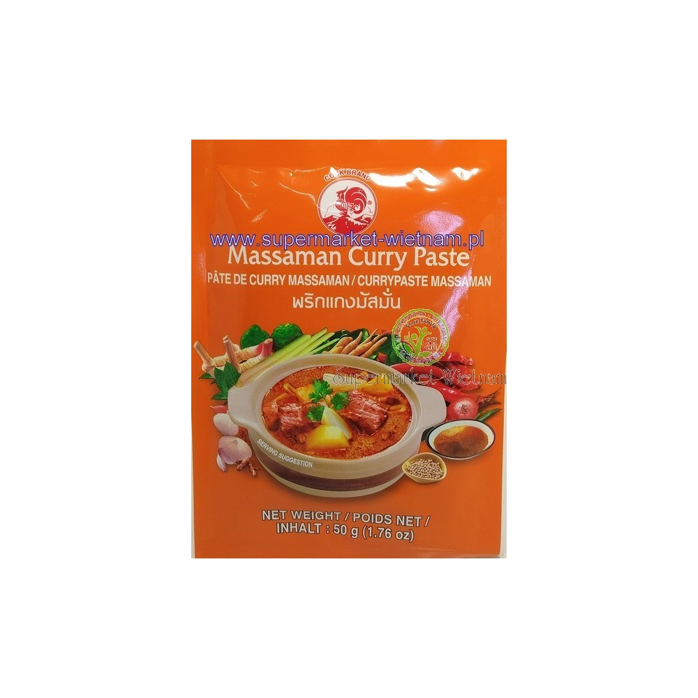 PASTA CURRY MASSAMAN COCK 50g*12