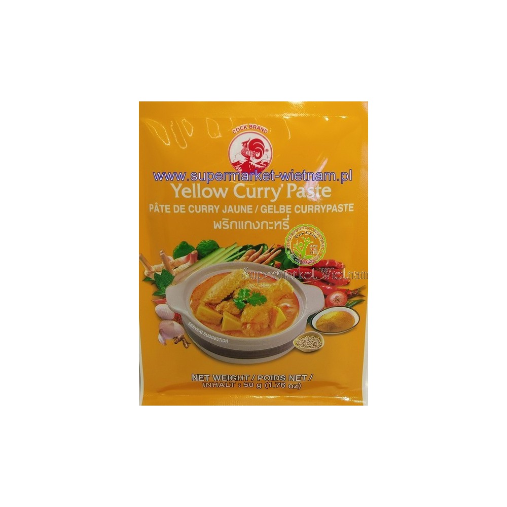 PASTA CURRY YELLOW-COCK-50g*12