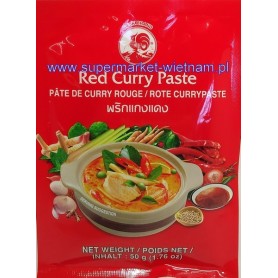 PASTA CURRY RED-COCK-50g*12