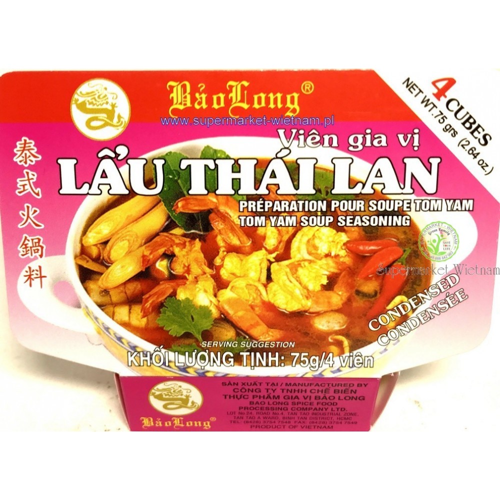 BULION kost do zupy " lau thai lan " 75g*12