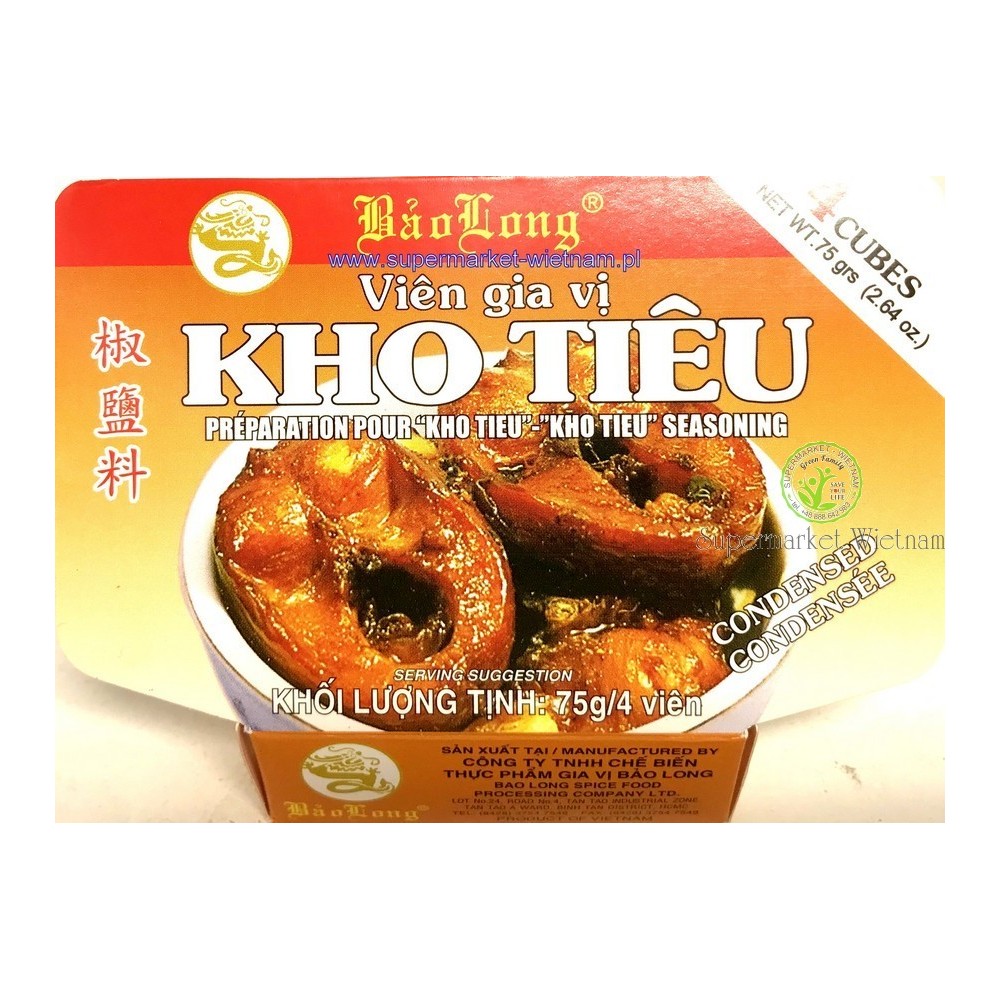 BULION kost do zupy " kho tieu " 75g*12