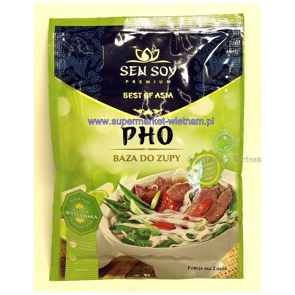 Przyprawy Pho BAZA do zupy sensoy 80g*15