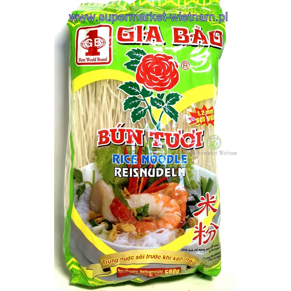 Makaron ryż BUN GIA BAO soi vua 500g*20