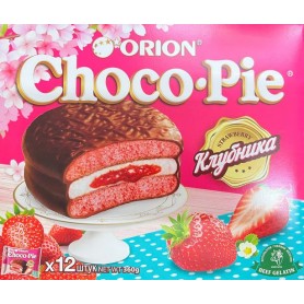 CIASTO CHOCOPIE TRUSKAWKOWY VI HAT DAU TAY 360G*8