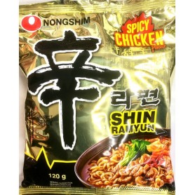 ZUPKI BŁYSKAWICZNY Z KURCZAAKA SHIN RAMYUN MY GA HQ 120g*20