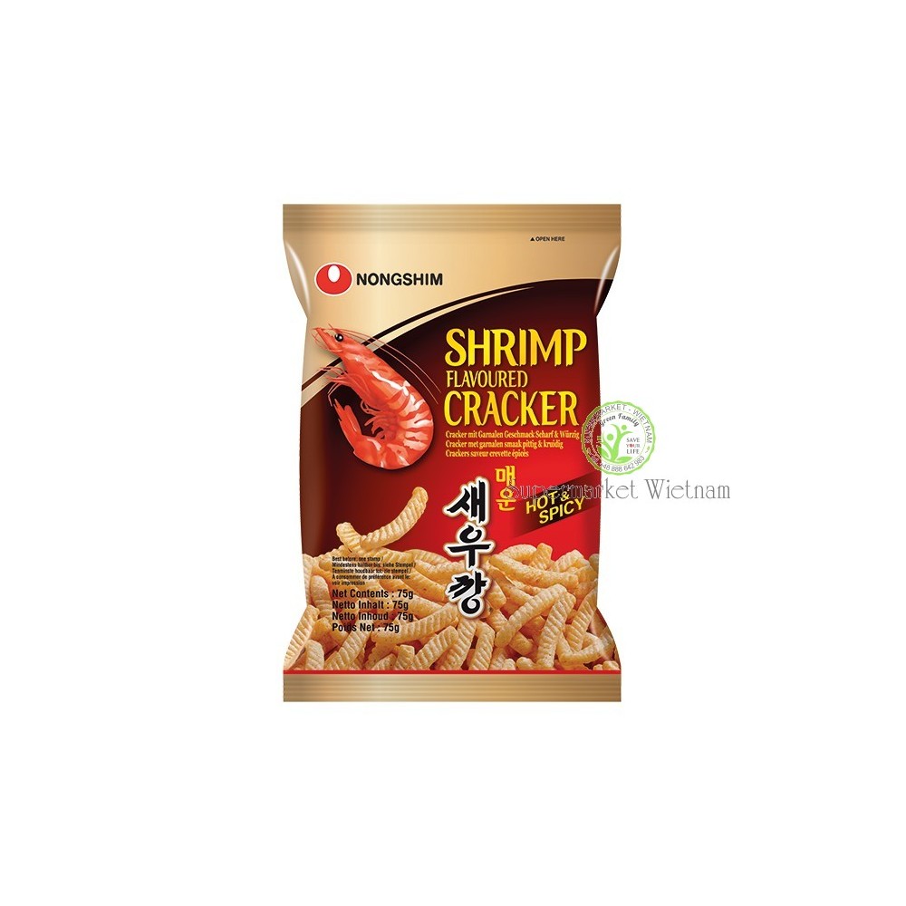 Snacki Chipsy shrimp cracker tom cay HQ 75g*20