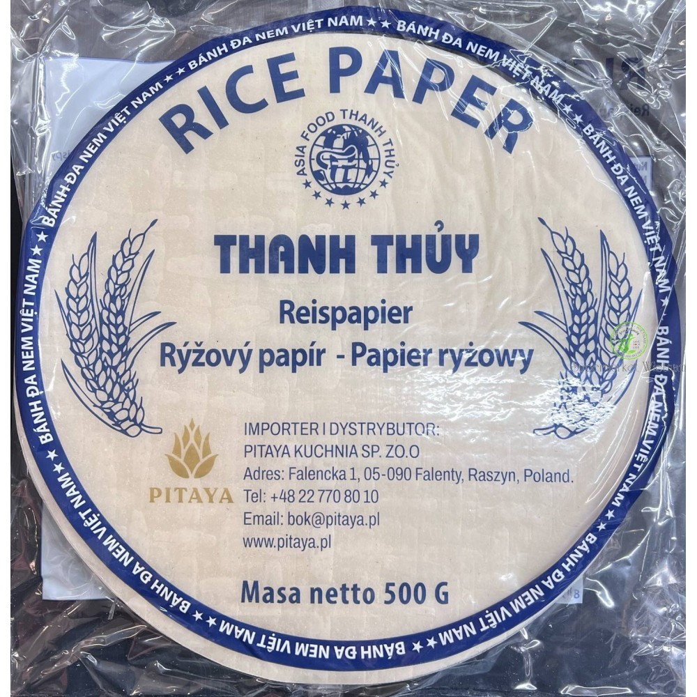 PAPIER RYŻOWE THANH THUY BANH DA NEM THANH THUY 500g*40