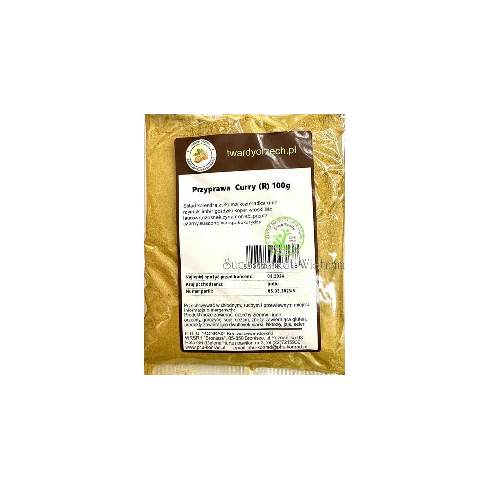 PRZYPRAWA CURRY BOT CARY 100G*10