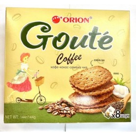 CIASTO GOUTE O SMAKU KAWOWYM BANH VI CAFE 144G*10