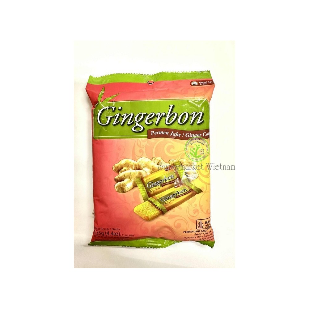CUKIERKI IMBIROWE GINGEBON KEO GUNG 125g*20