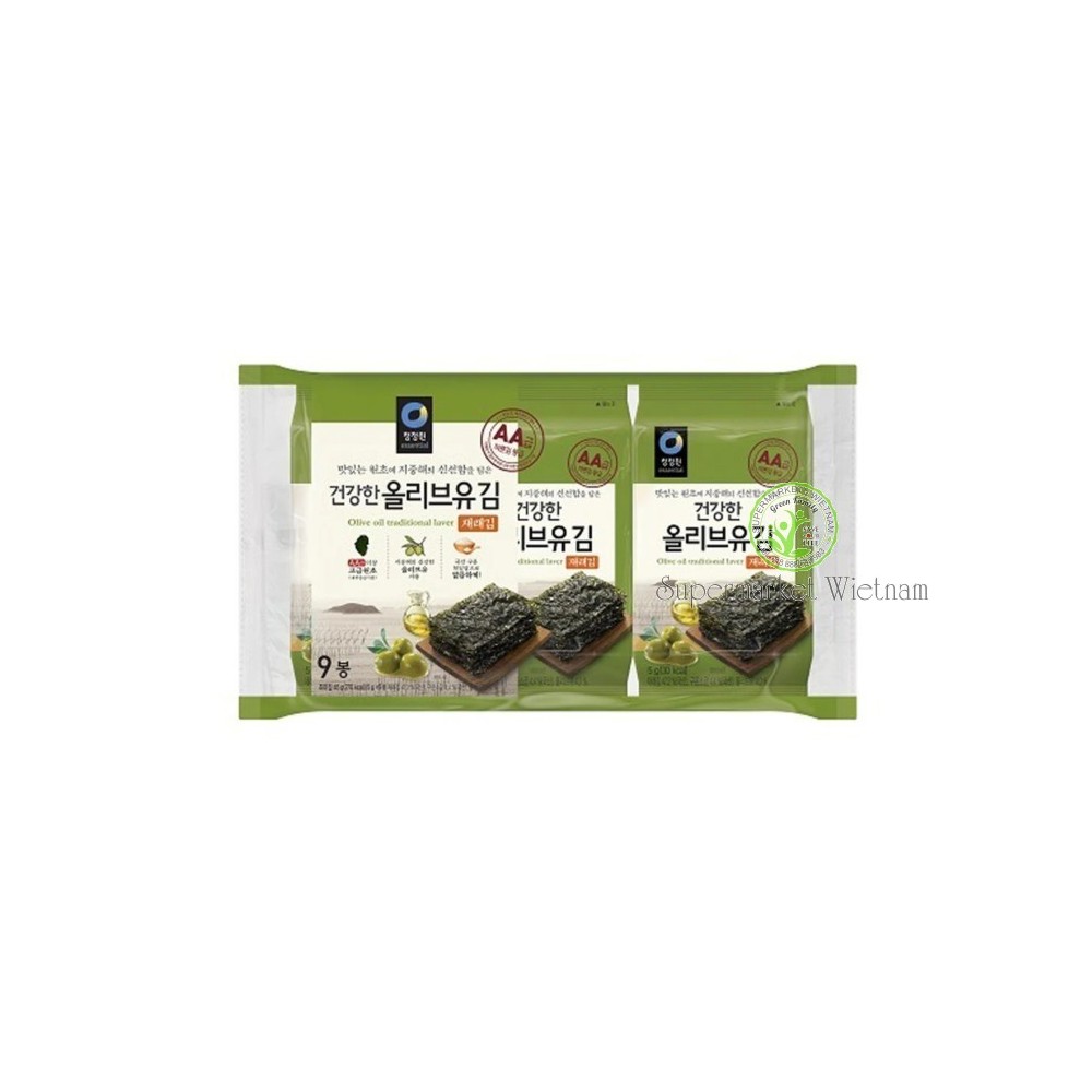 SNACKI WODOROSTU ORIGINAL LA DONG BIEN OFOOD4.5G*9*10