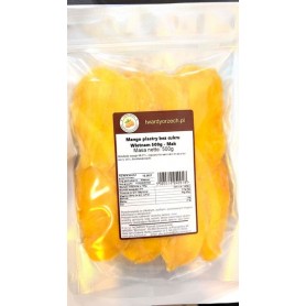 MANGO PLASTRY BEZ CUKRU WIETNAM XOAI SAY DEO VN 500G