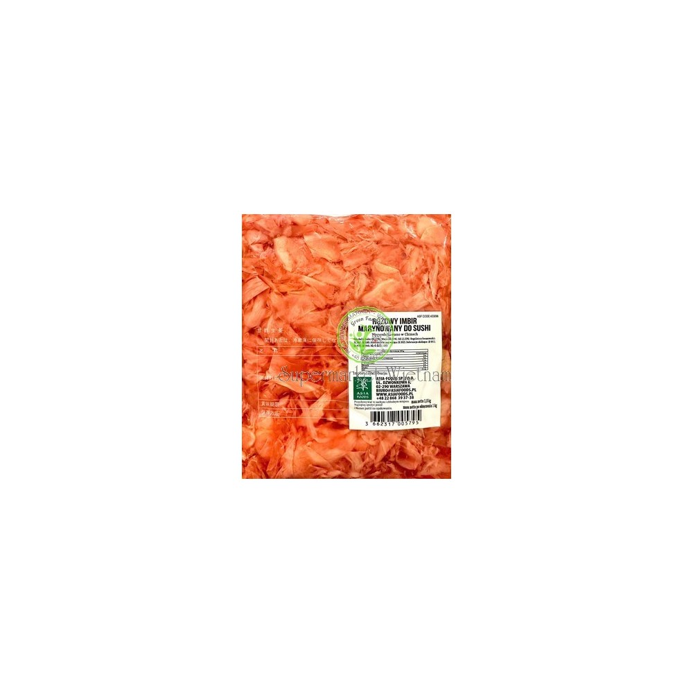 IMBIR MARYNOWANY ROZOWY SUSHI GUNG MUOI DO 1.5kg*10