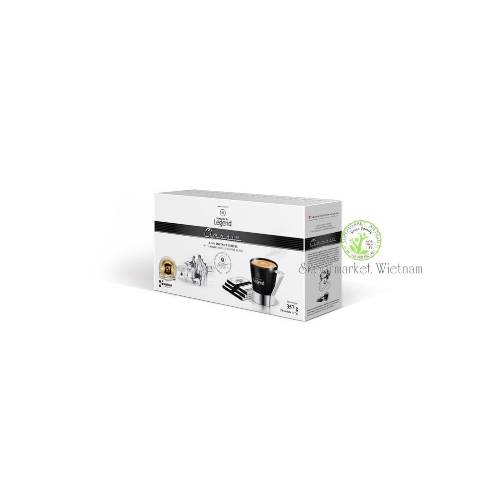 KAWA LEGEND CLASSIC CAFE TRUNG NGUYEN 357g*12