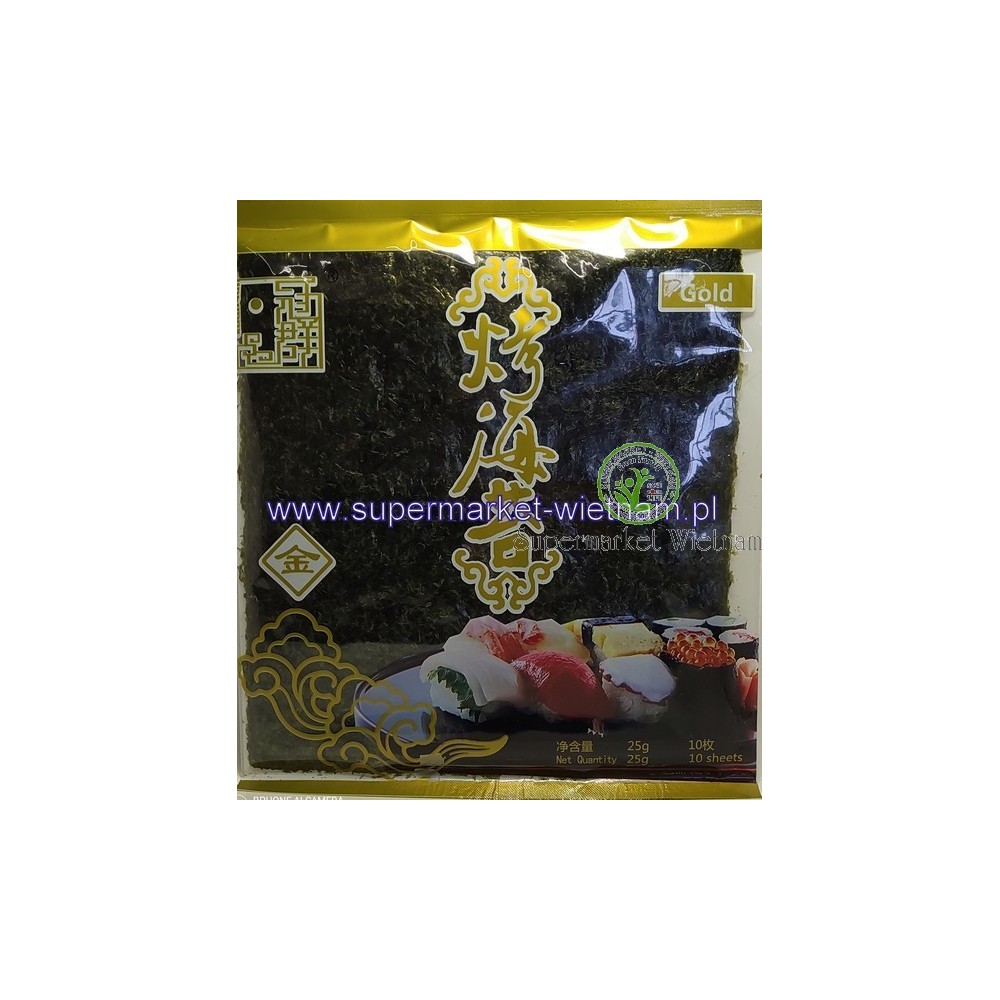 Wodorosty sushi nori la dong bien 25g ( 10 szt )