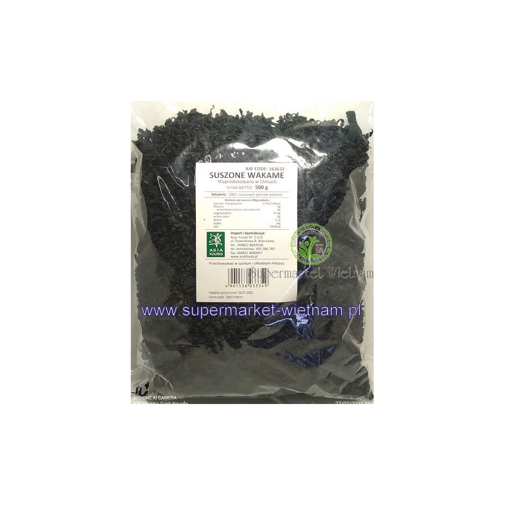 Suszone wakame la dong bien thai san 500g