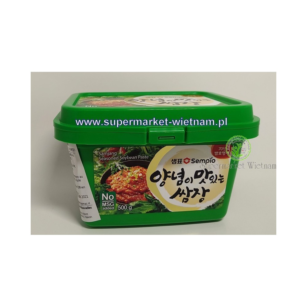 PASTA SOJ. SAMJANG -ZIELONA-SEMP-500g*12