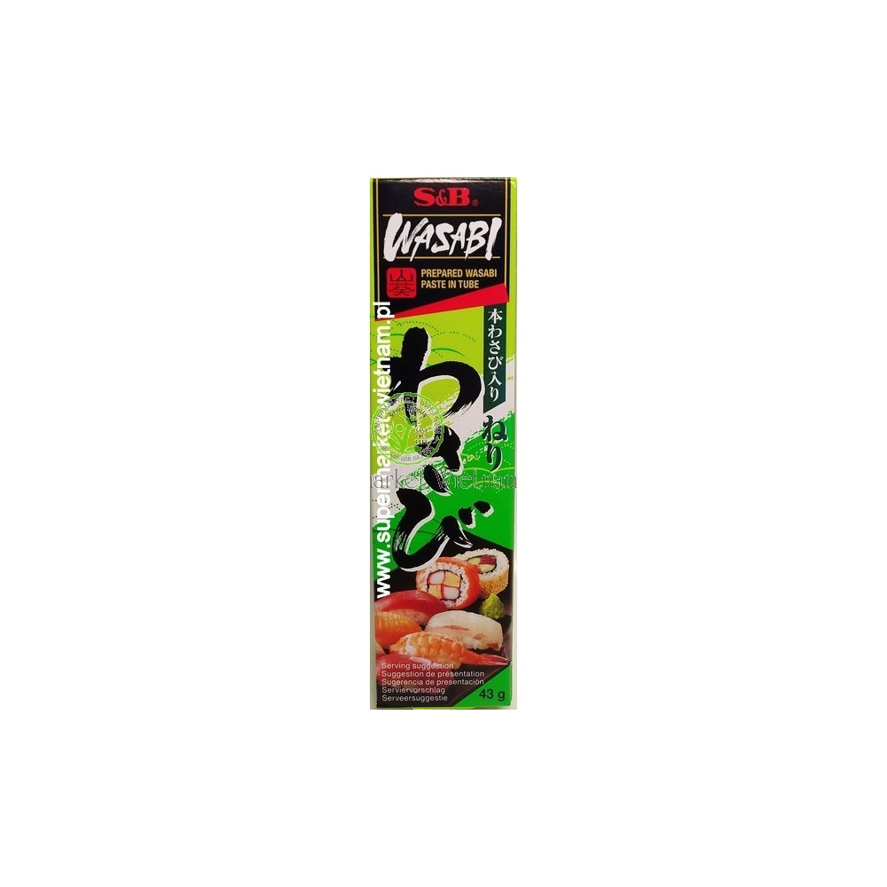 WASABI PASTA MU TAC 43G*10szt/Zgr*10