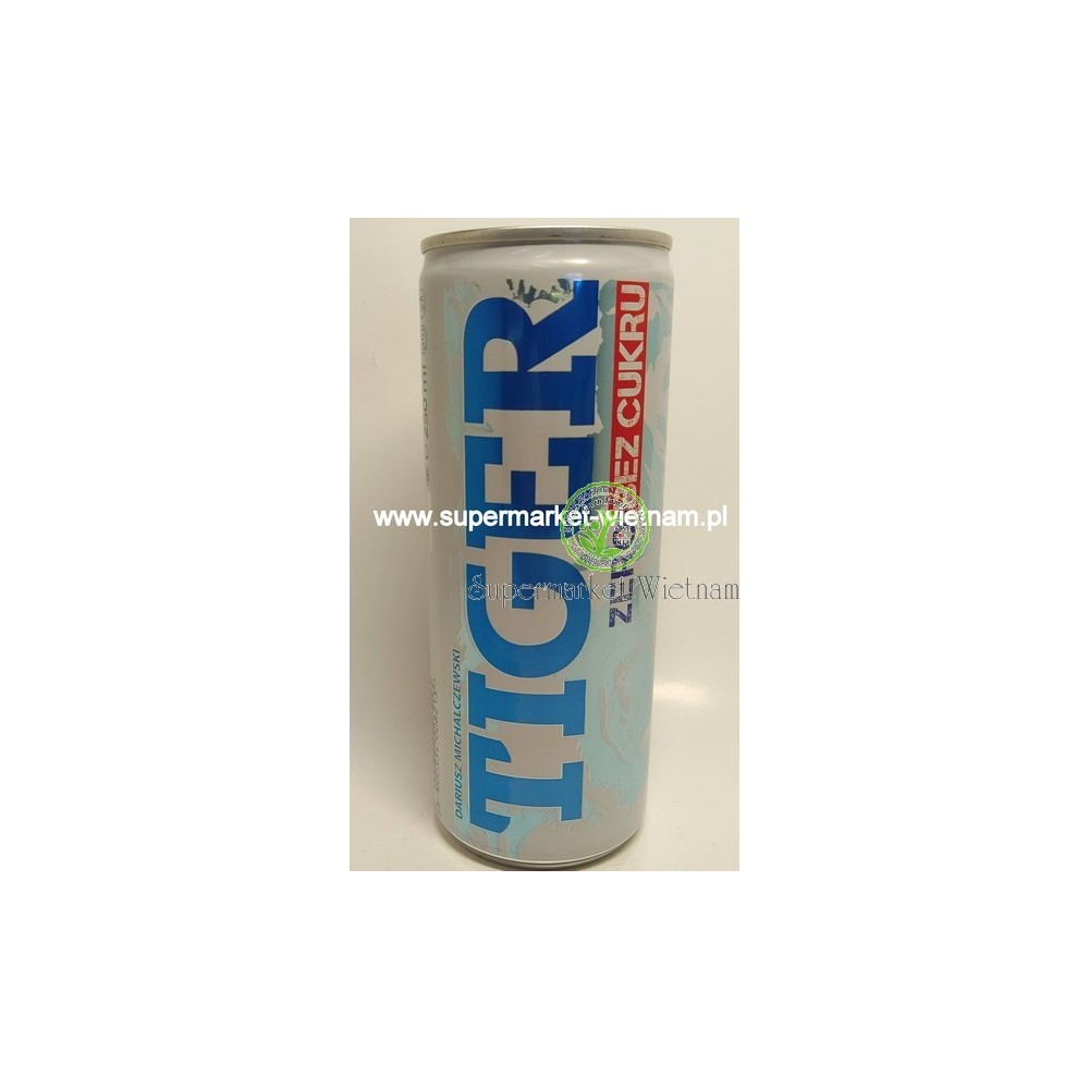 Napój tiger zero bez cukru 250ml*24