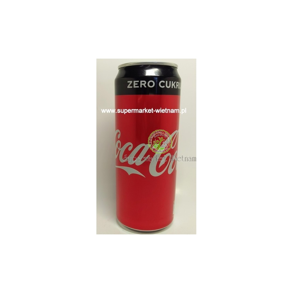 Napój coca cola zero cukru 330ml