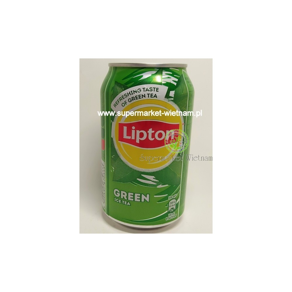 Napój lipton green tea tra xanh 330ml*24