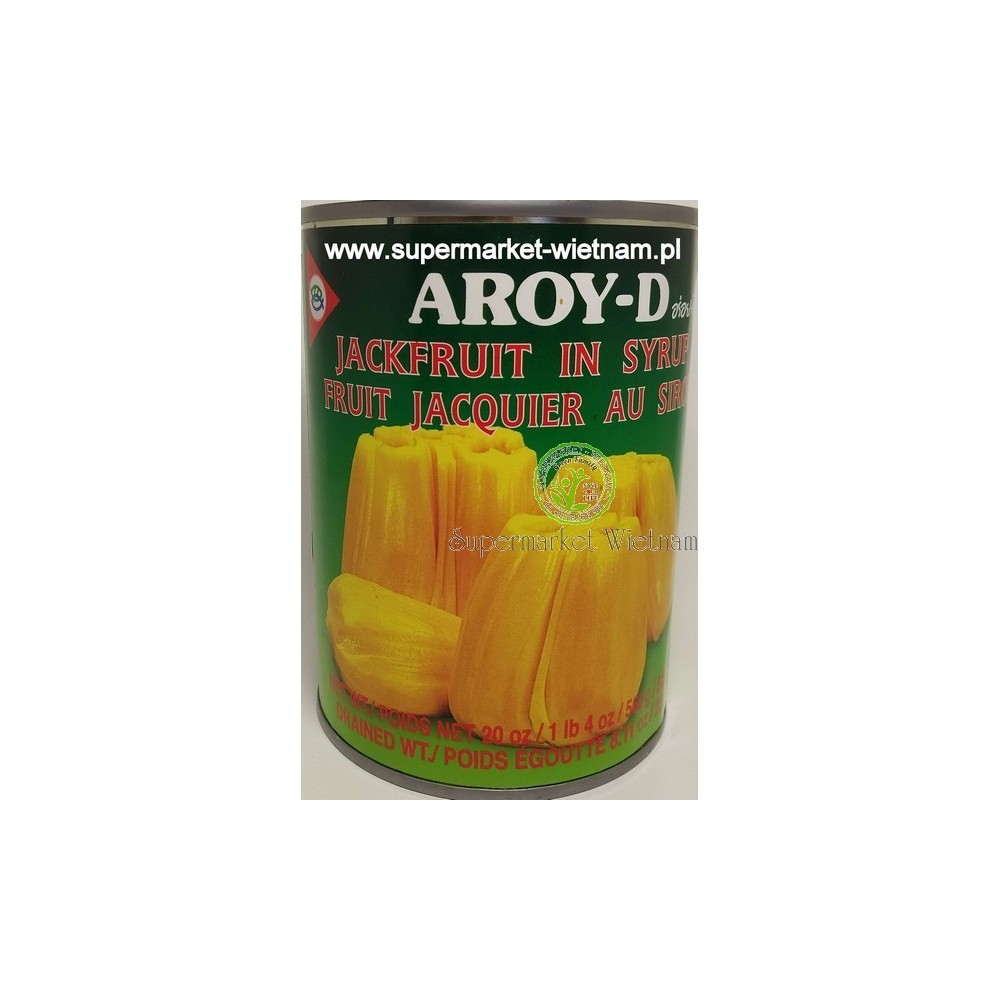 JACKFRUIT W SYROPIE  AROY D mit hop 565g/PUS*24