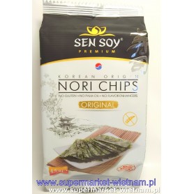 Chipsy nori ORIGINAL z alg morskich 4,5g